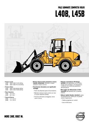 Kolové nakladače Volvo L45B TPS