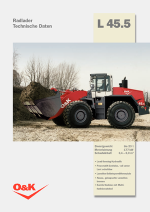 Kolové nakladače O&K L 45.5