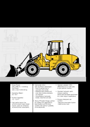 Kolové nakladače Volvo L 45 BTP