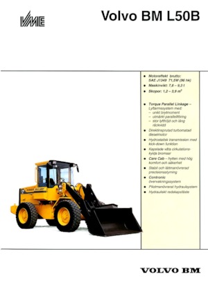 Kolové nakladače Volvo L 50 B