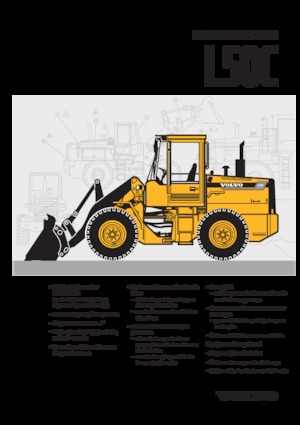 Kolové nakladače Volvo L 50 C