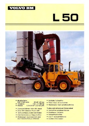 Kolové nakladače Volvo L 50