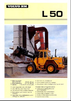 Kolové nakladače Volvo L 50