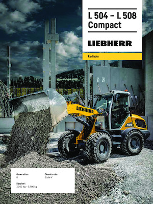 Kolové nakladače Liebherr L 504 Compact