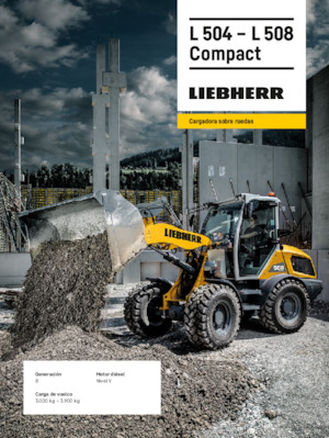 Kolové nakladače Liebherr L 504 Compact