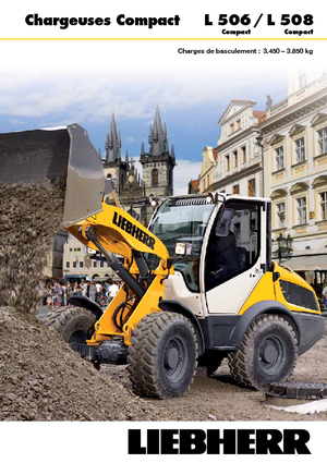 Kolové nakladače Liebherr L 508 Compact