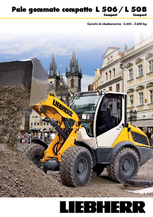 Kolové nakladače Liebherr L 506 Compact