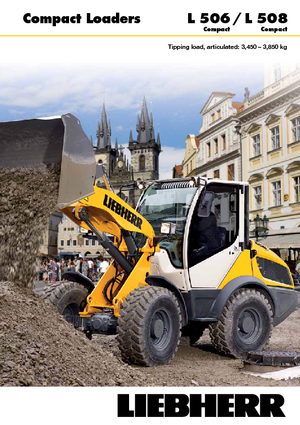 Kolové nakladače Liebherr L 506 Compact