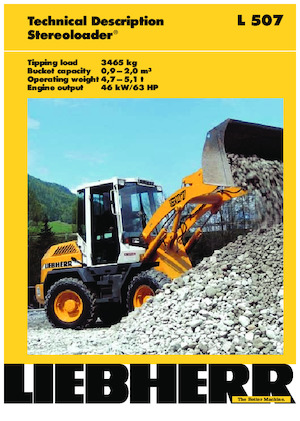 Kolové nakladače Liebherr L 507