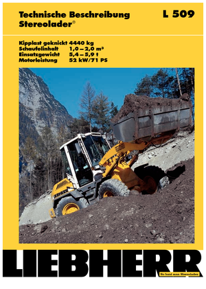 Kolové nakladače Liebherr L 508 Z-Stereo