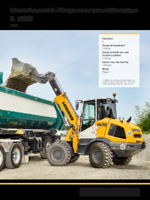 Kolové nakladače Liebherr L 509 Tele