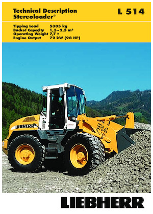 Kolové nakladače Liebherr L 514