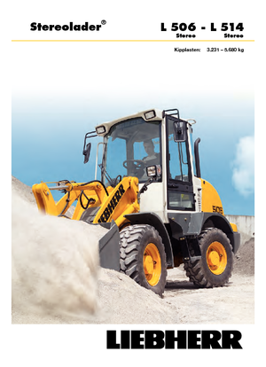 Kolové nakladače Liebherr L 506 Stereo