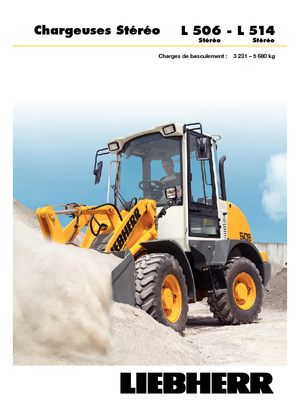 Kolové nakladače Liebherr L 506 Stereo