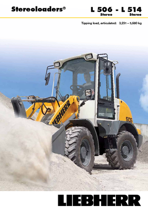 Kolové nakladače Liebherr L 514 Stereo