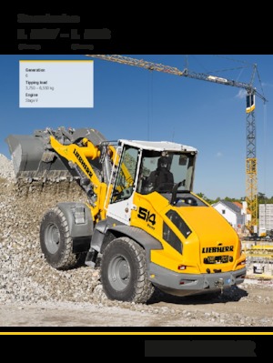 Kolové nakladače Liebherr L 514 Stereo