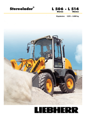 Kolové nakladače Liebherr L 514 Z-Stereo