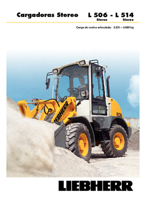 Kolové nakladače Liebherr L 514 Z-Stereo