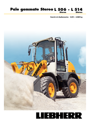 Kolové nakladače Liebherr L 514 Z-Stereo