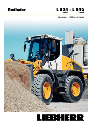 Kolové nakladače Liebherr L 524 P 2 plus 1