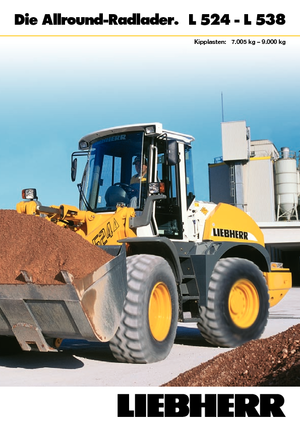 Kolové nakladače Liebherr L 534 P