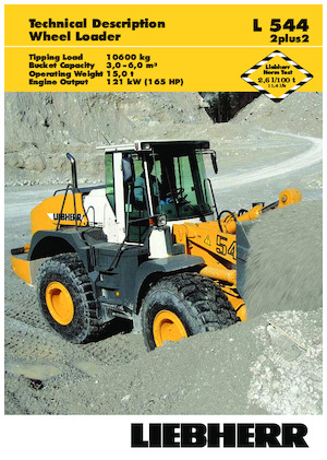 Kolové nakladače Liebherr L 544 2+2