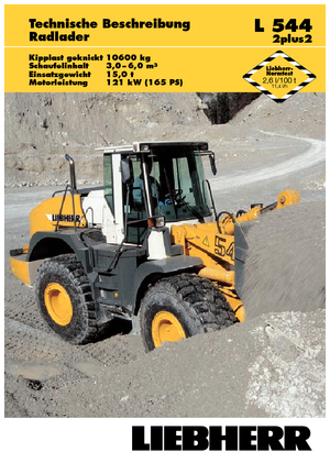 Kolové nakladače Liebherr L 544