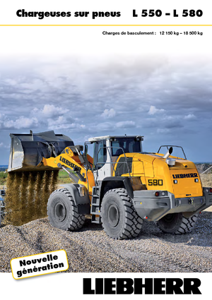 Kolové nakladače Liebherr L 550