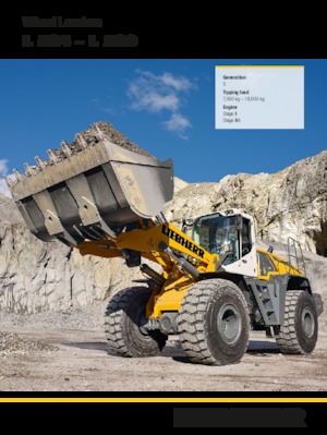 Kolové nakladače Liebherr L 550