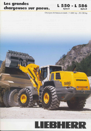 Kolové nakladače Liebherr L 576 2+2