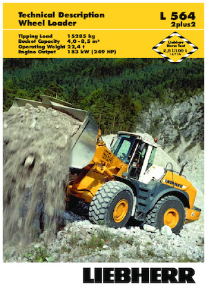 Kolové nakladače Liebherr L 564 2+2