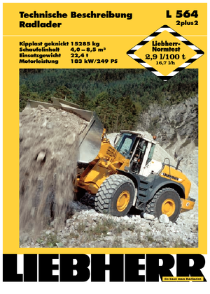Kolové nakladače Liebherr L 564