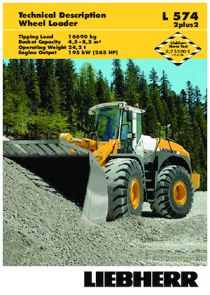 Kolové nakladače Liebherr L 574 2+2