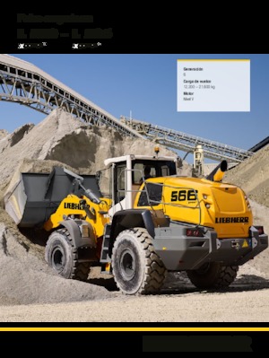 Kolové nakladače Liebherr L 580 XPower