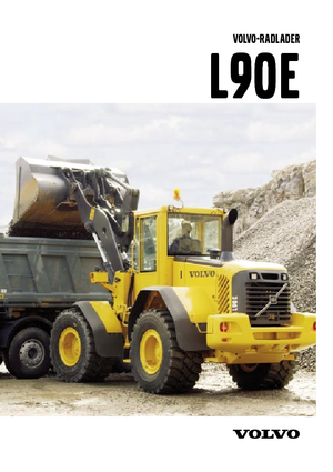 Kolové nakladače Volvo L 90 E
