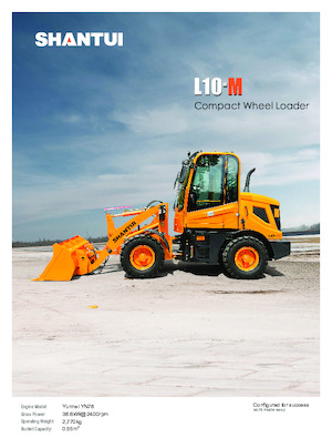 Kolové nakladače Shantui L10-M 