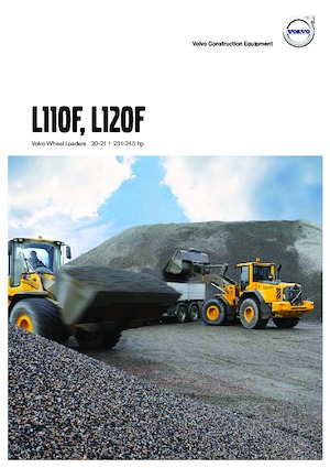 Kolové nakladače Volvo L120F