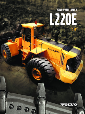 Kolové nakladače Volvo L220E