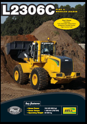 Kolové nakladače Bell L2306C