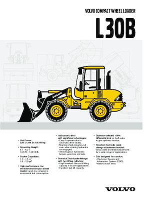 Kolové nakladače Volvo L30B