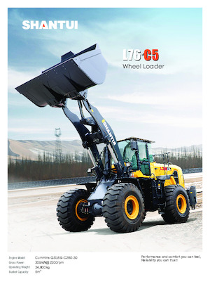 Kolové nakladače Shantui L76-C5 