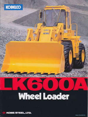 Kolové nakladače Kobelco LK600A