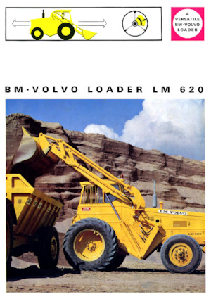 Kolové nakladače Volvo LM620