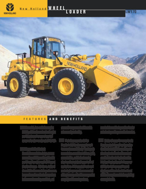 Kolové nakladače New Holland LW270