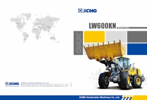 Kolové nakladače XCMG LW600KN