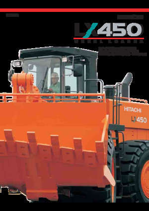 Kolové nakladače Hitachi LX 450
