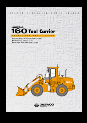 Kolové nakladače Doosan MEGA 160 TC