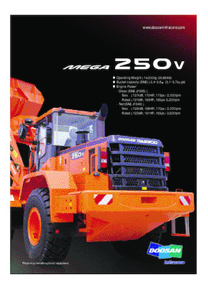 Kolové nakladače Doosan Mega 250 V