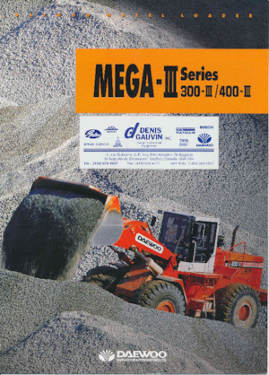 Kolové nakladače Doosan Mega 400-III