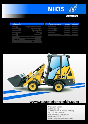 Kolové nakladače Neumeier NH35